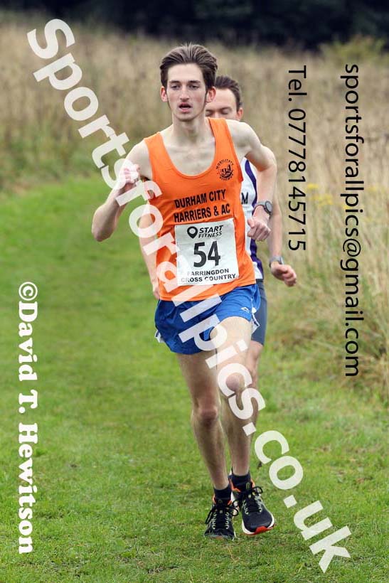 Senior Mens relay, 2021 Farringdon Open Cross Country, Sunderland . Photo: David T. Hewitson/Sports for All Pics